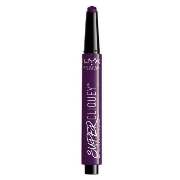New Nyx Cosmetics Super Cliquey Matte Lipstick, Ruthless - Picture 1 of 4